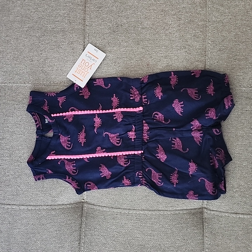 Carter's 3 Month Romper NWT